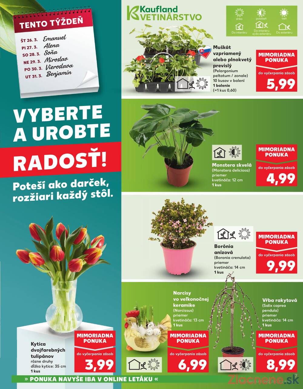 Kaufland 26.3. - 31.3. - Kaufland Žiar nad Hronom