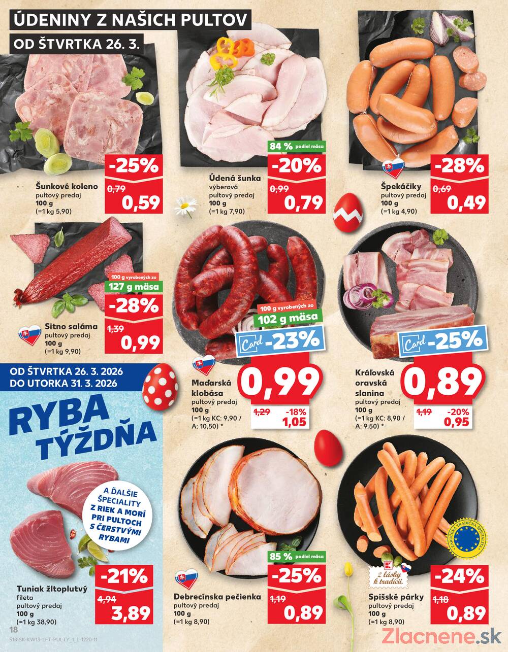 Kaufland 26.3. - 31.3. - Kaufland Žiar nad Hronom