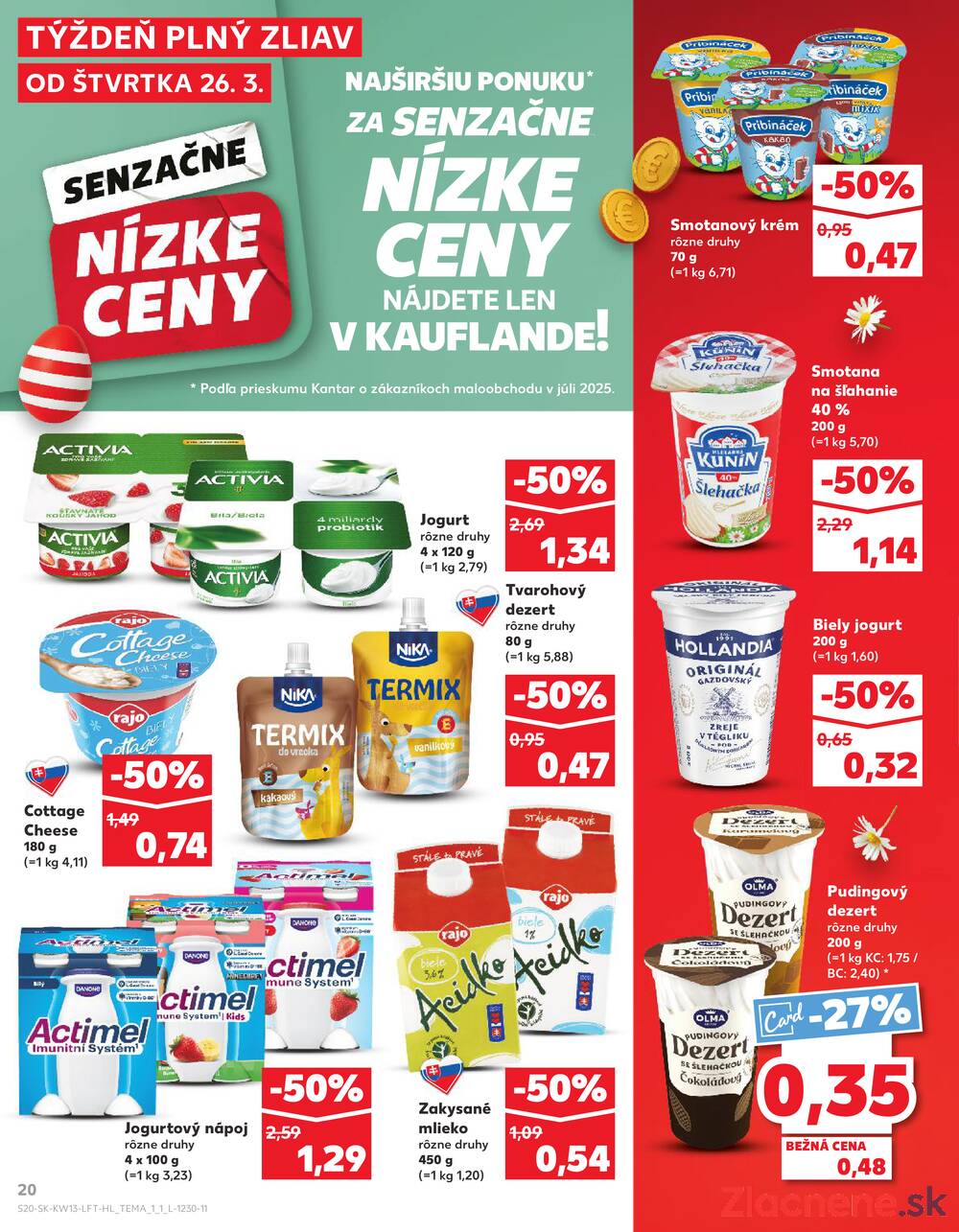 Leták Kaufland - Kaufland 26.3. - 31.3. - Kaufland Nové Zámky - strana 20 Leták Kaufland - Kaufland 26.3. - 31.3. - Kaufland Nové Zámky - strana 20