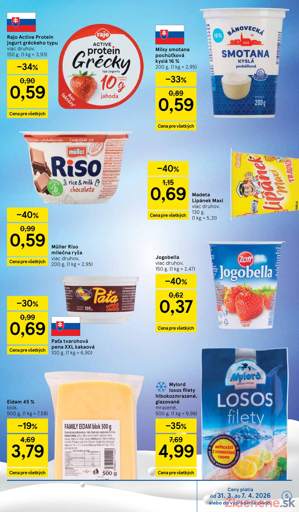 Leták Tesco - Tesco malé hypermarkety od 31.3. do 7.4. - strana 5