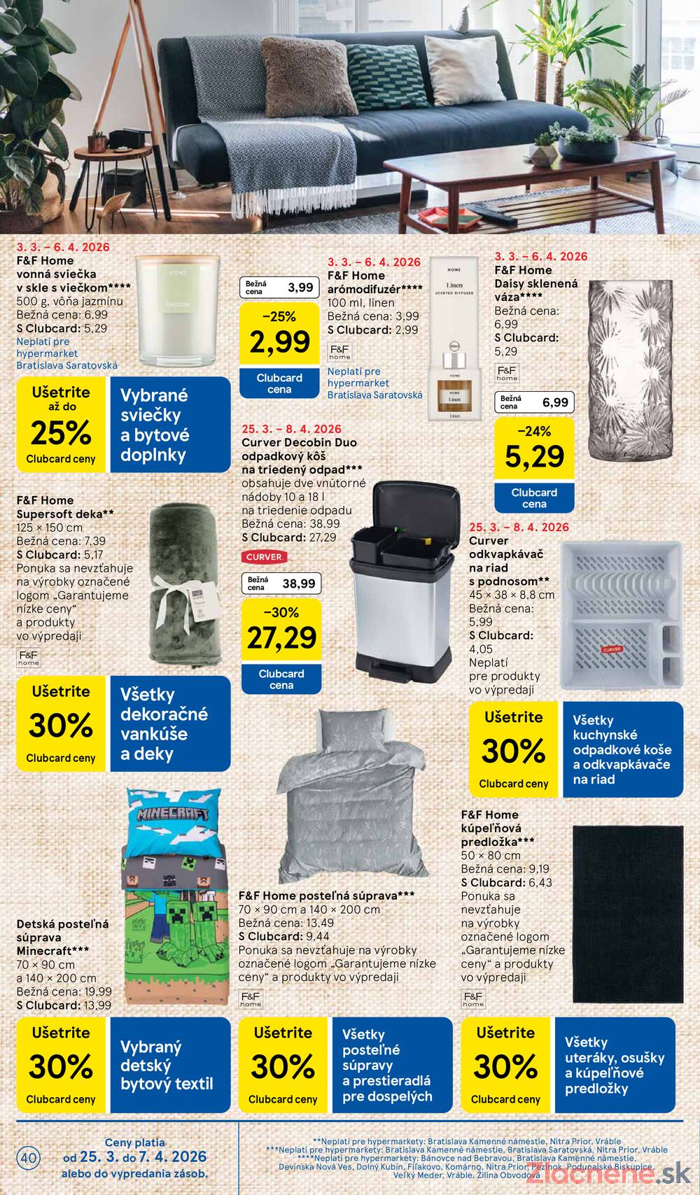 Leták Tesco - Tesco malé hypermarkety od 31.3. do 7.4. - strana 40