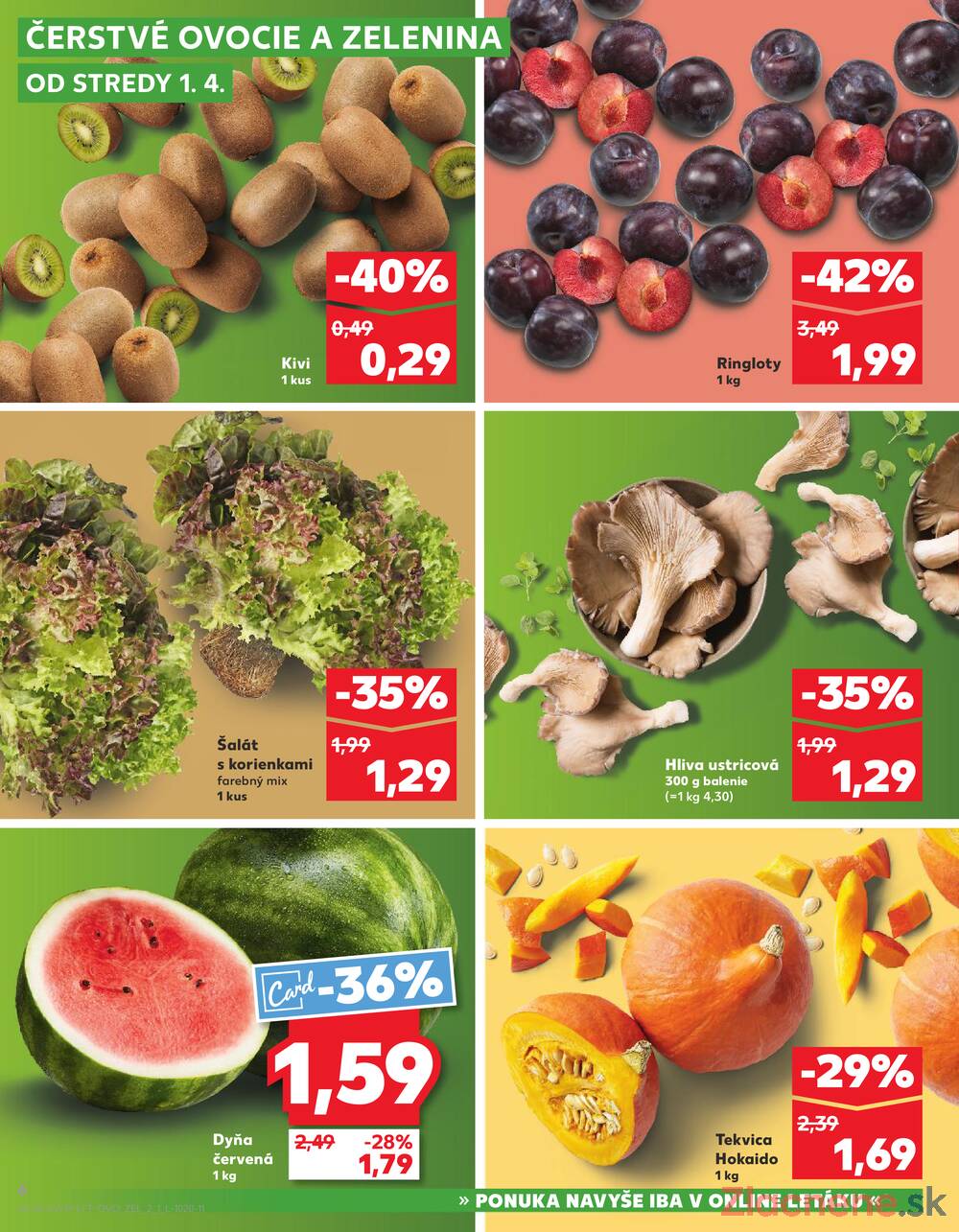 Kaufland 1.4. - 8.4. - Kaufland Dubnica nad Váhom