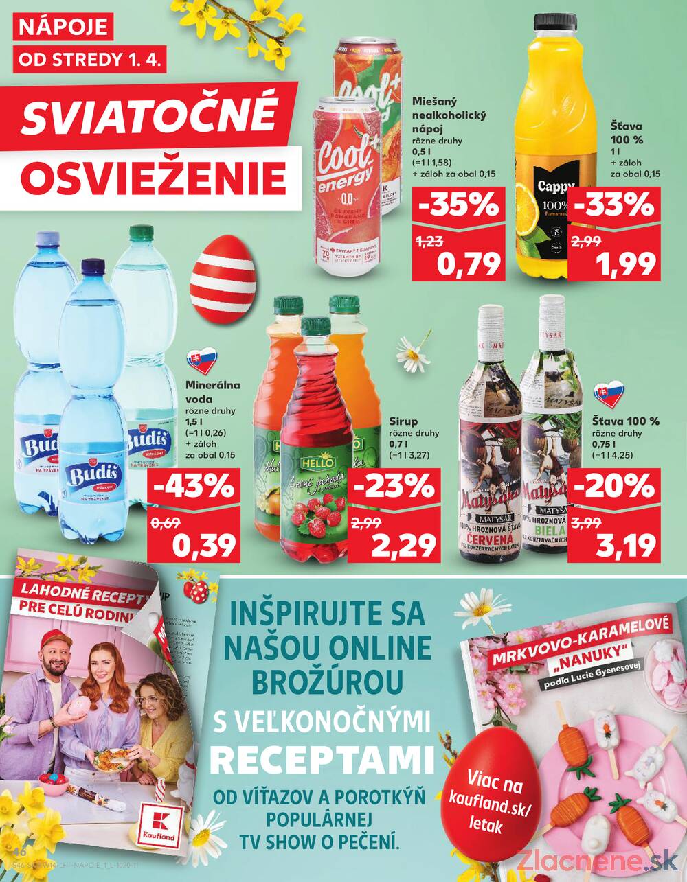 Kaufland 1.4. - 8.4. - Kaufland Rožňava
