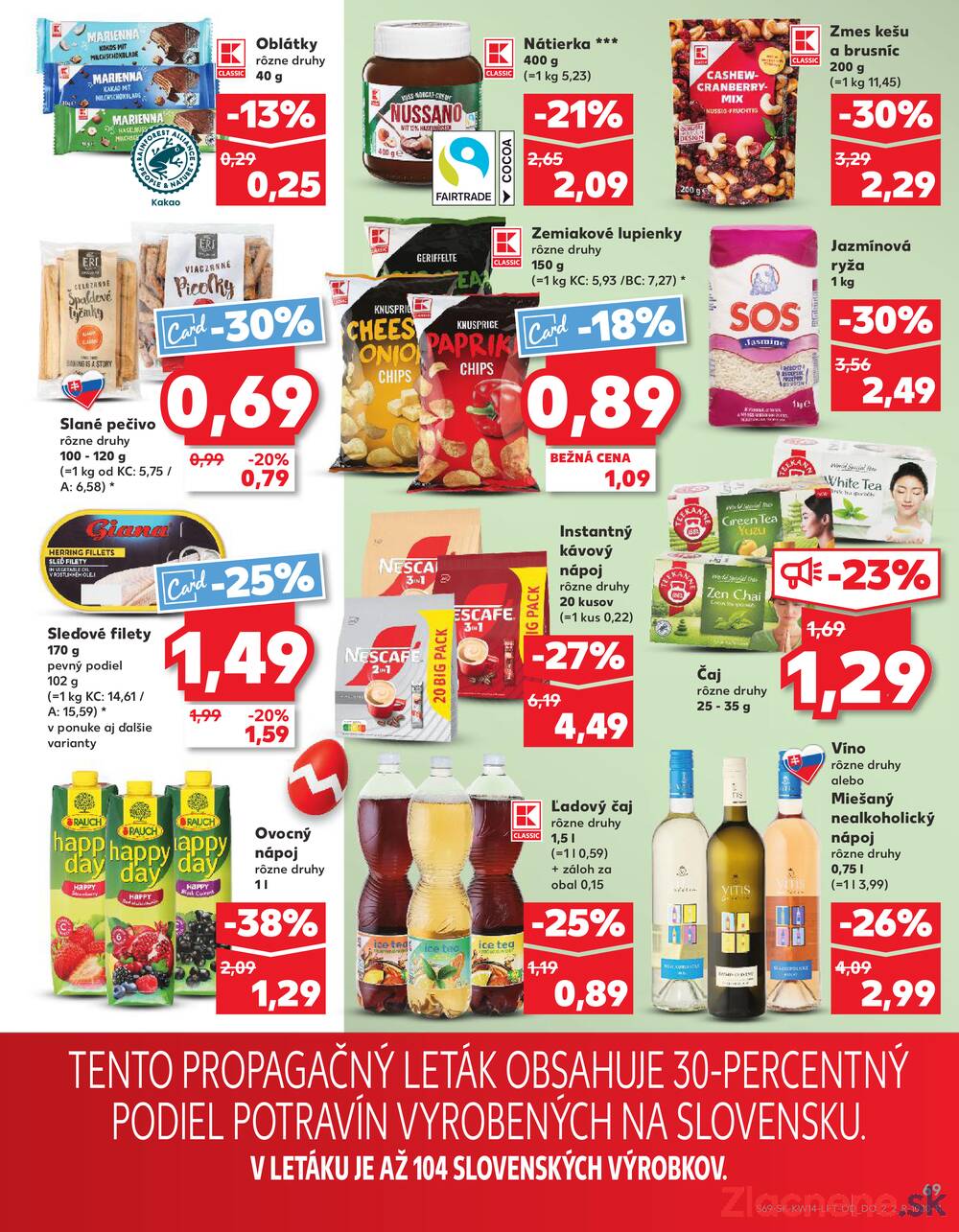 Kaufland 1.4. - 8.4. - Kaufland Rožňava