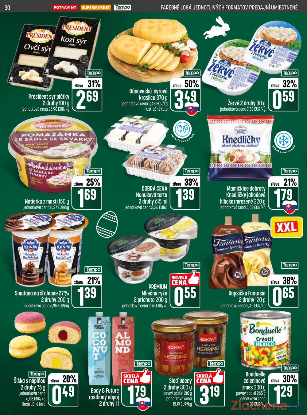 Leták COOP Jednota Slovensko - COOP do 1.4. - strana 30