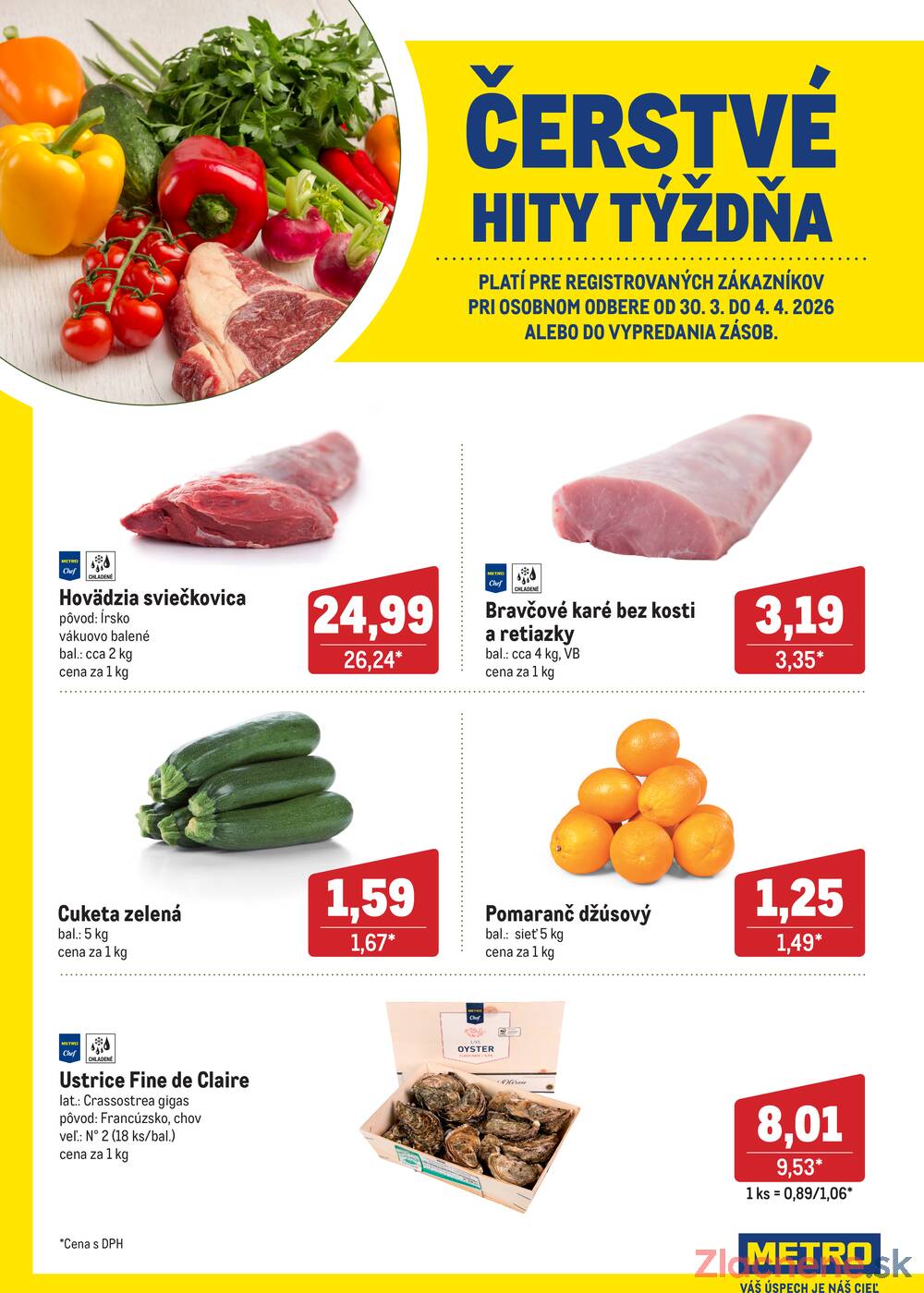 Leták METRO - METRO Čerstvé hity do 4.4. - strana 1