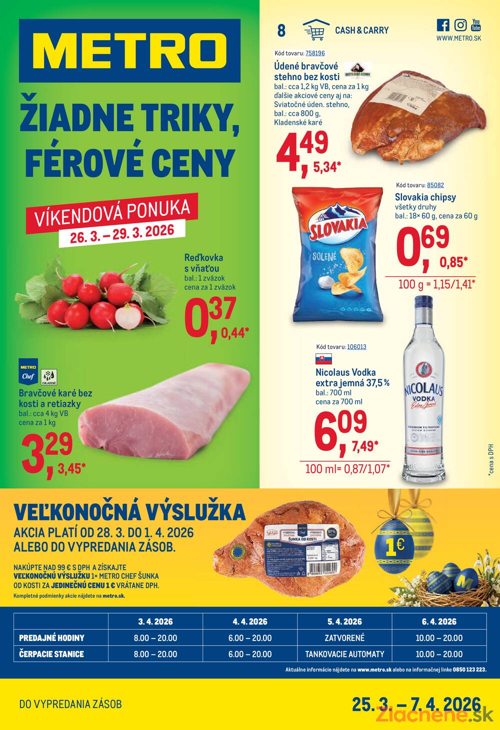 Leták METRO - METRO Maloobchod do 7.4. - strana 1