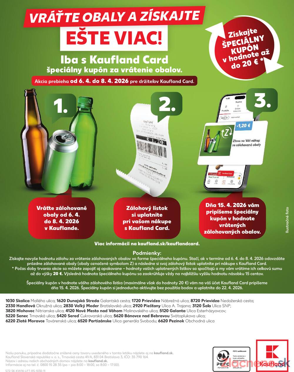 Kaufland 1.4. - 8.4. - Kaufland Bánovce nad Bebravou