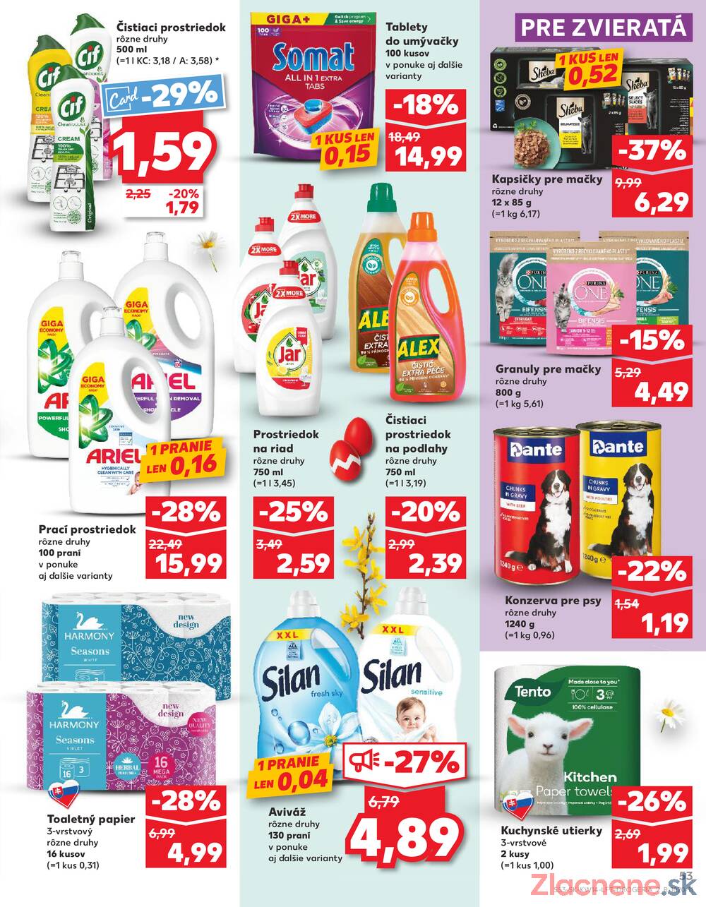 Kaufland 1.4. - 8.4. - Kaufland Zlaté Moravce