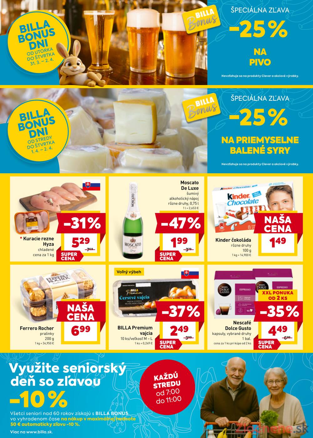 BILLA od 30.3. do 6.4.2026