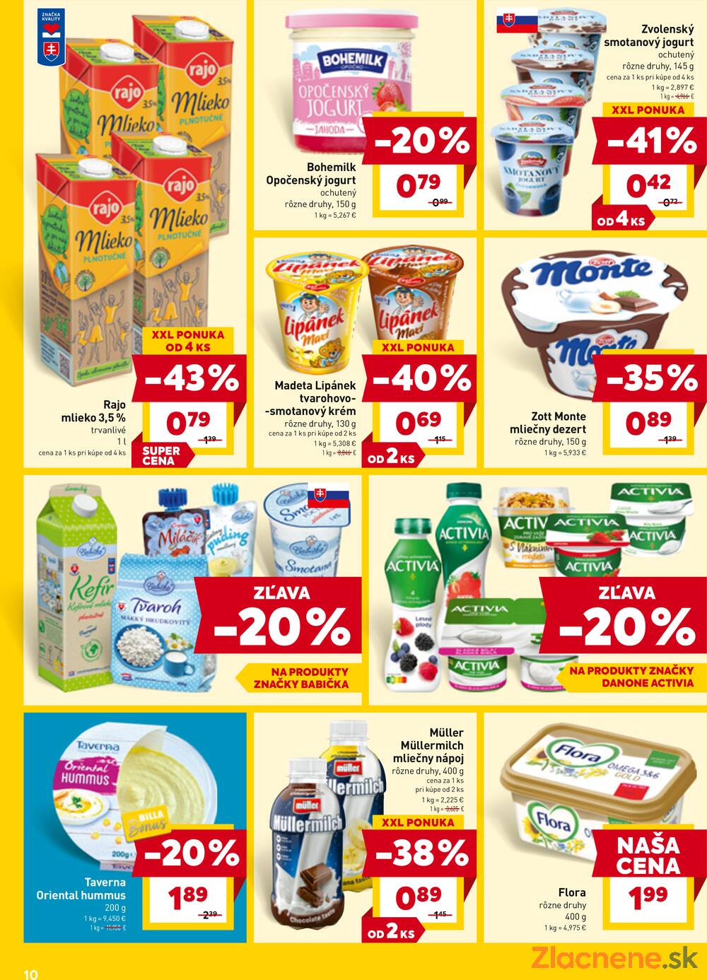 BILLA od 30.3. do 6.4.2026