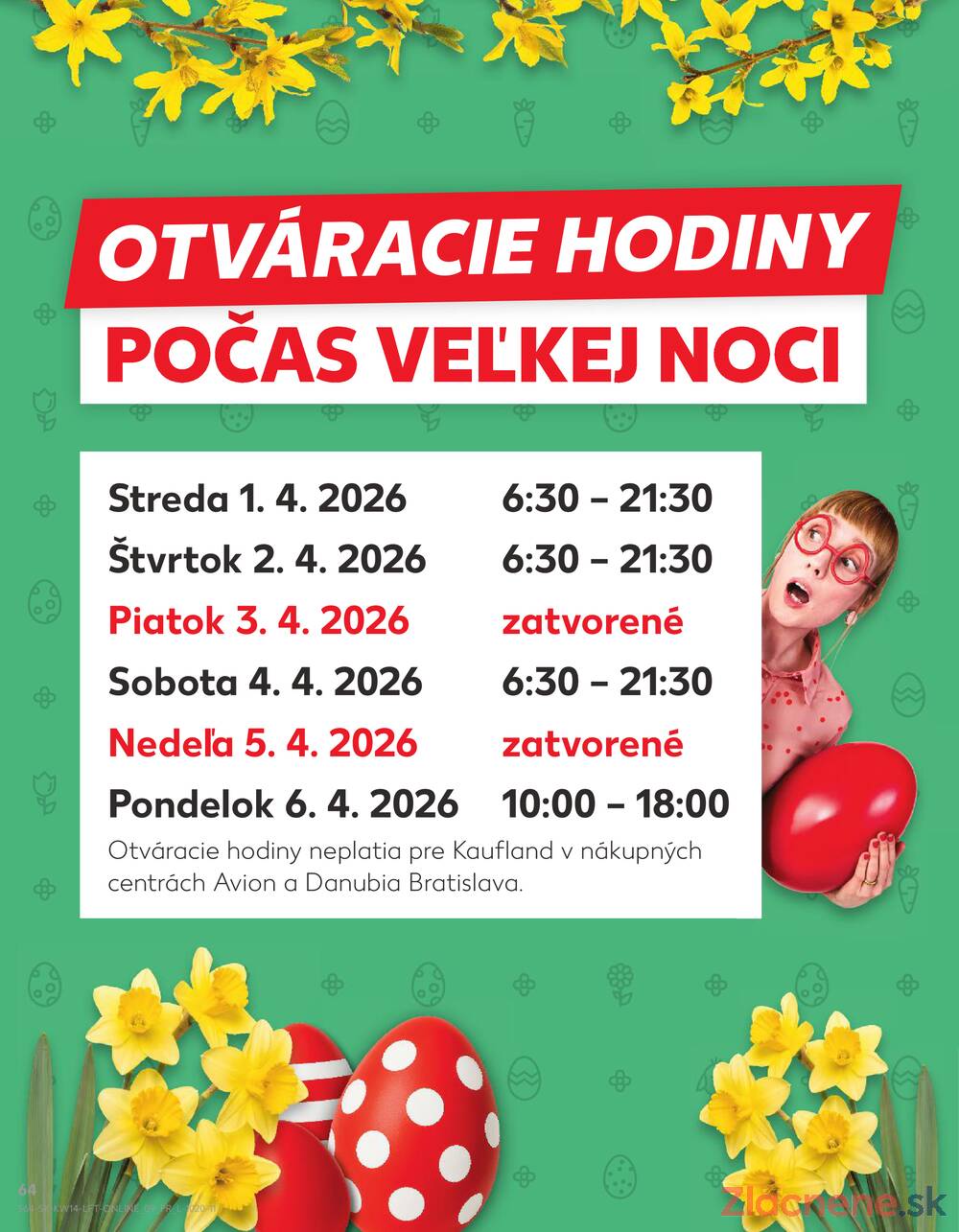 Leták Kaufland - Kaufland 1.4. - 8.4. - Kaufland (Harmincova, Bratislava - Dúbravka) - strana 64