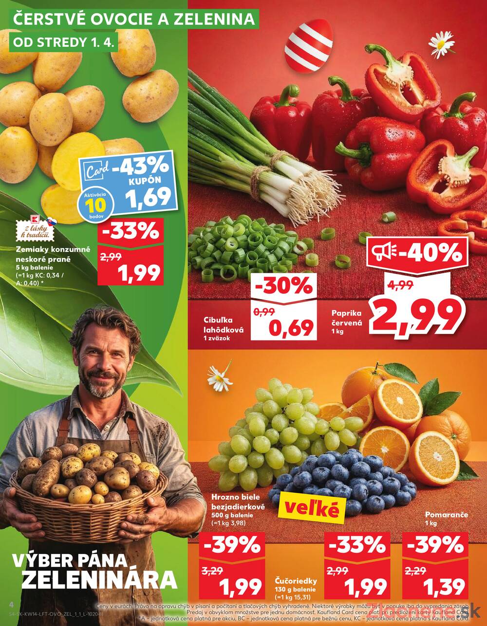 Kaufland 1.4. - 8.4. - Kaufland Trnava - Trstínska cesta
