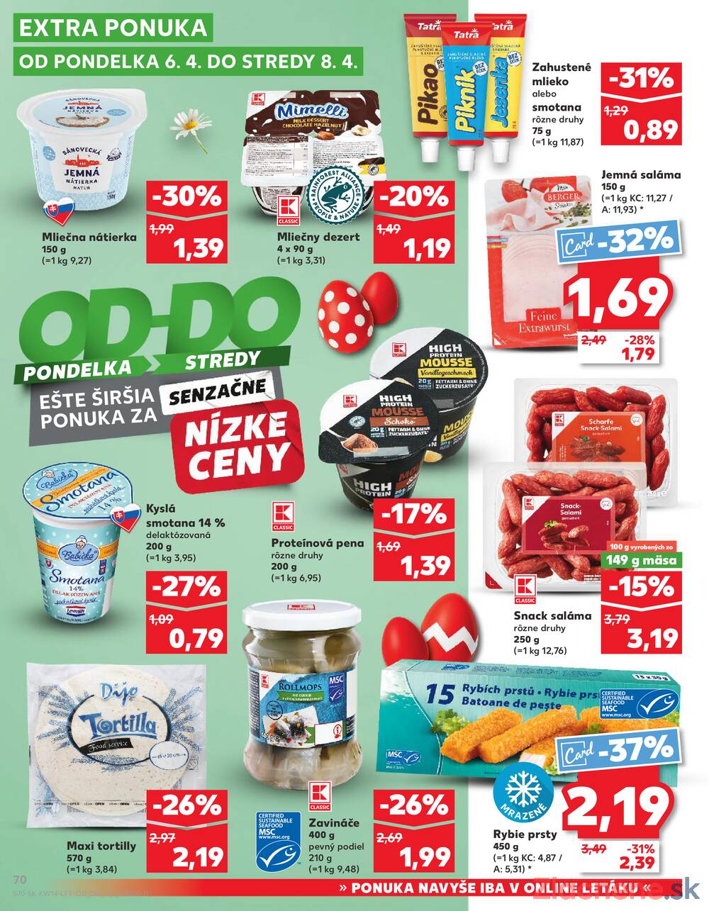 Kaufland 1.4. - 8.4. - Kaufland Žiar nad Hronom