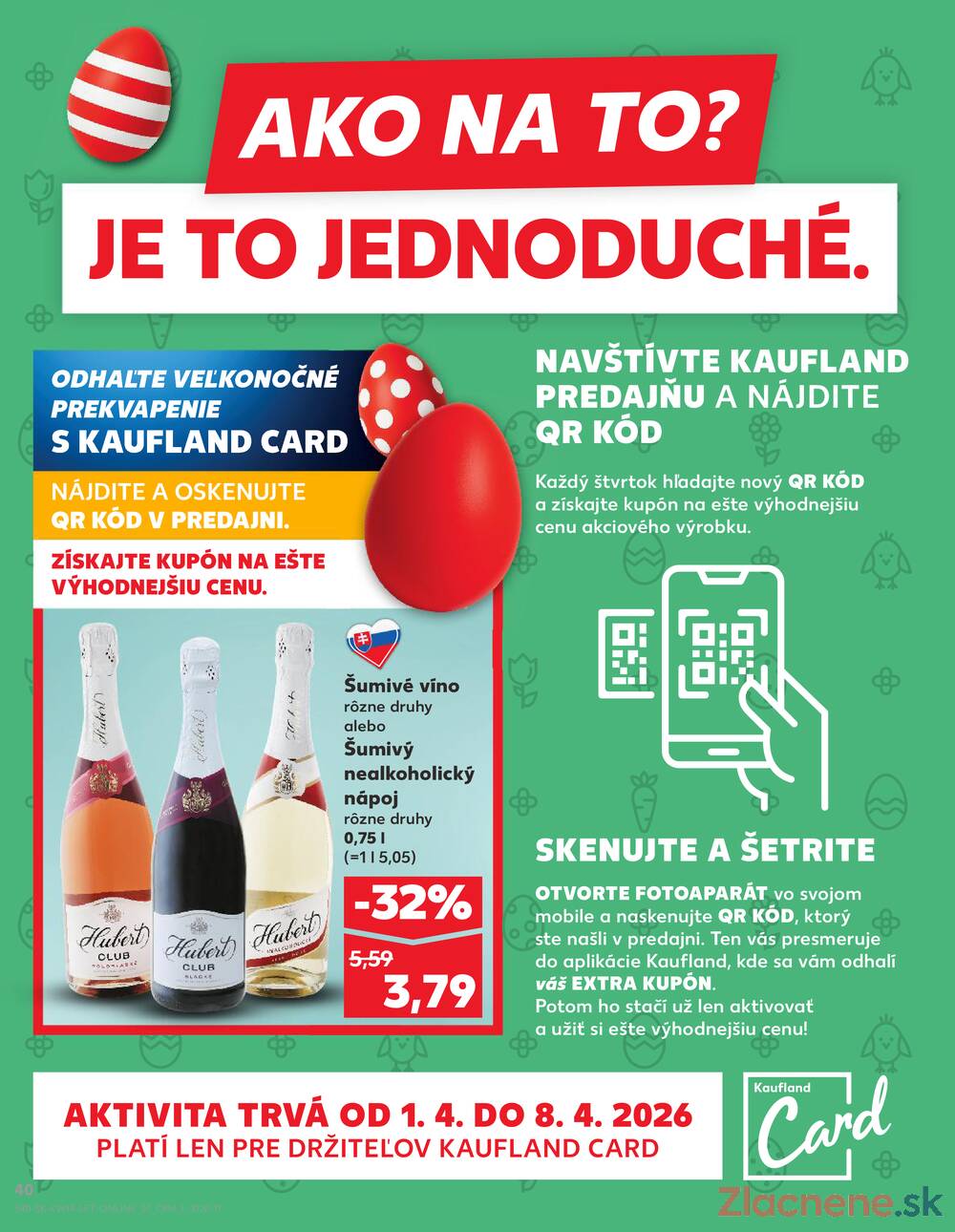 Kaufland 1.4. - 8.4. - Kaufland (Kasárenská, Šamorín)
