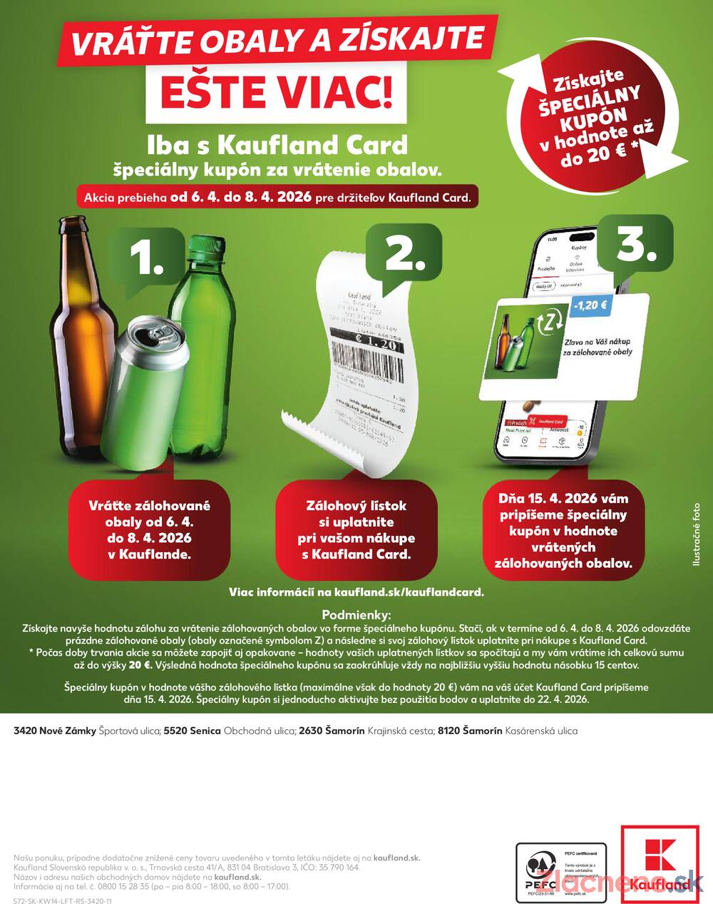 Kaufland 1.4. - 8.4. - Kaufland (Kasárenská, Šamorín)
