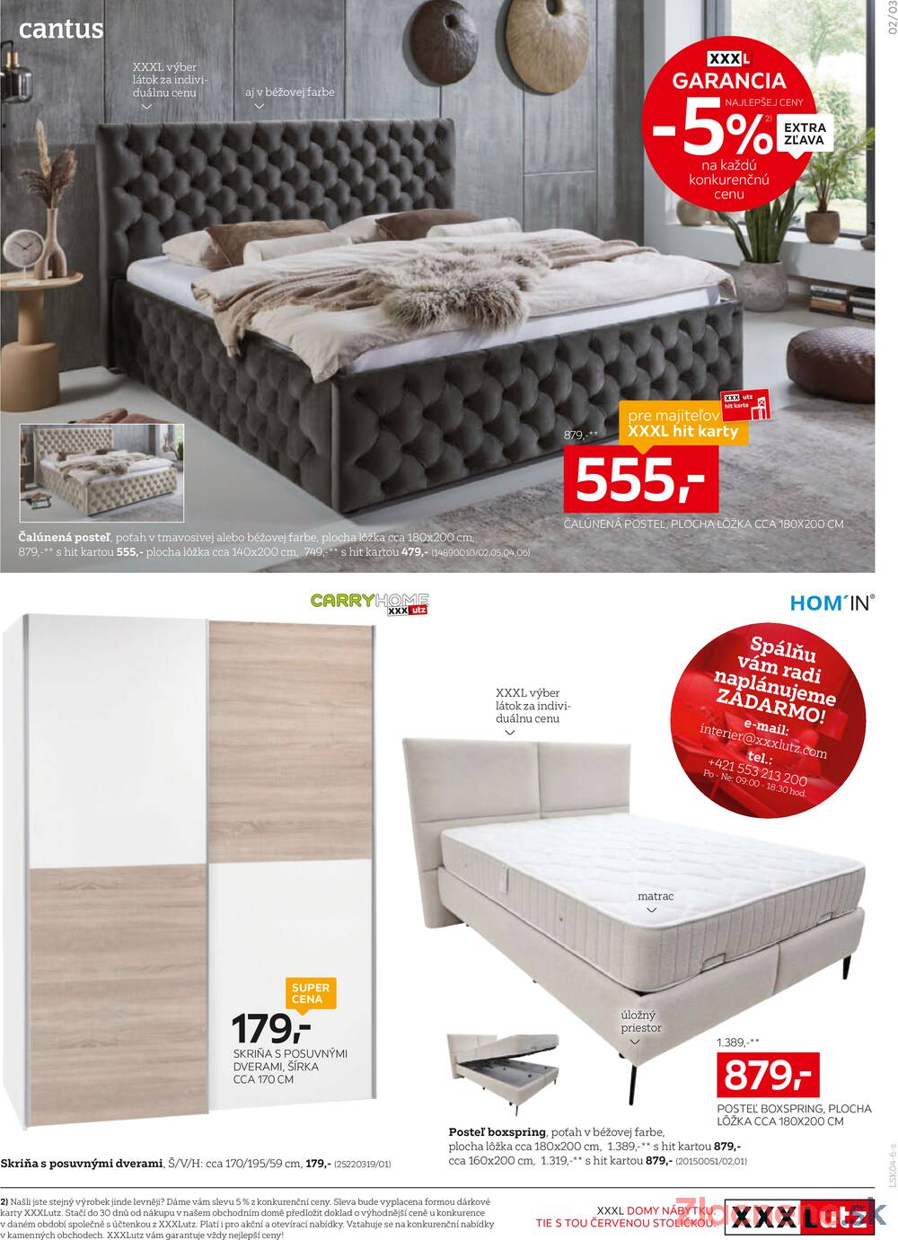 Leták XXXLutz - XXXlutz sedacie súpravy a spálne od 6.4. do 3.5.2026 - strana 3
