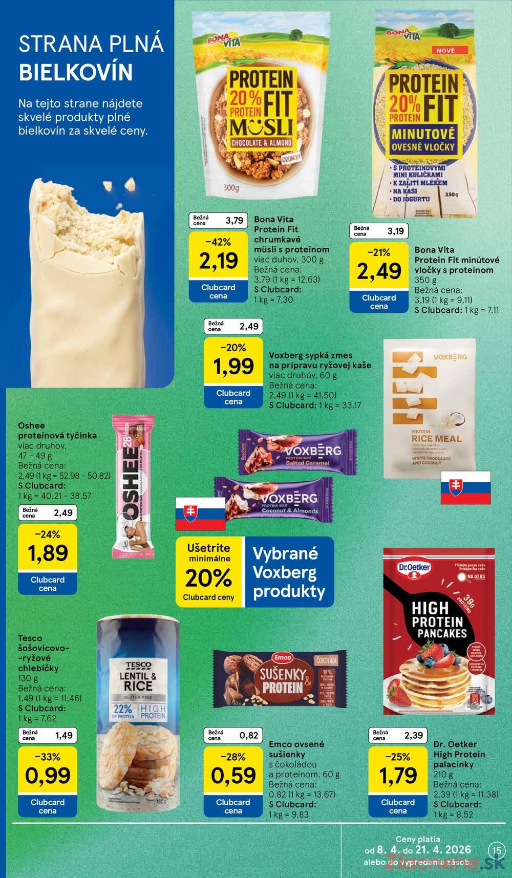 Leták Tesco - Tesco malé hypermarkety 7.4. - 14.4. - strana 15 Leták Tesco - Tesco malé hypermarkety 7.4. - 14.4. - strana 15