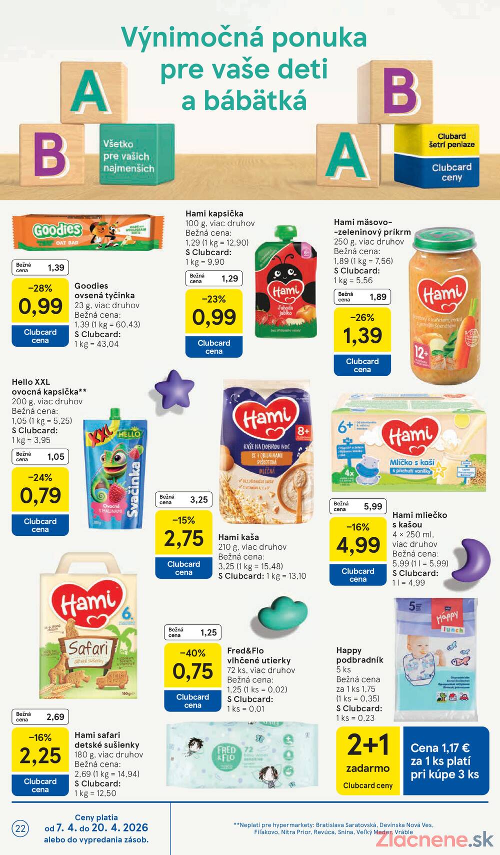 Tesco malé hypermarkety 7.4. - 14.4.