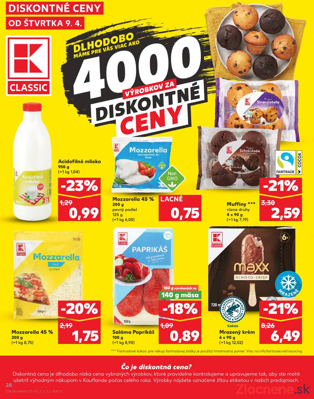 Kaufland 9.4. - 15.4. - Kaufland Michalovce
