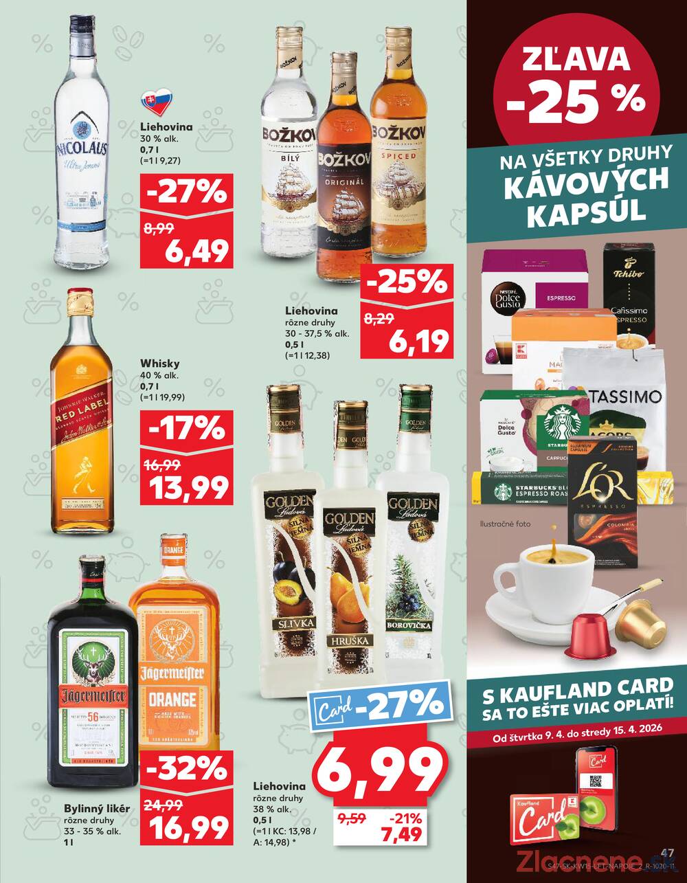 Kaufland 9.4. - 15.4. - Kaufland Dubnica nad Váhom