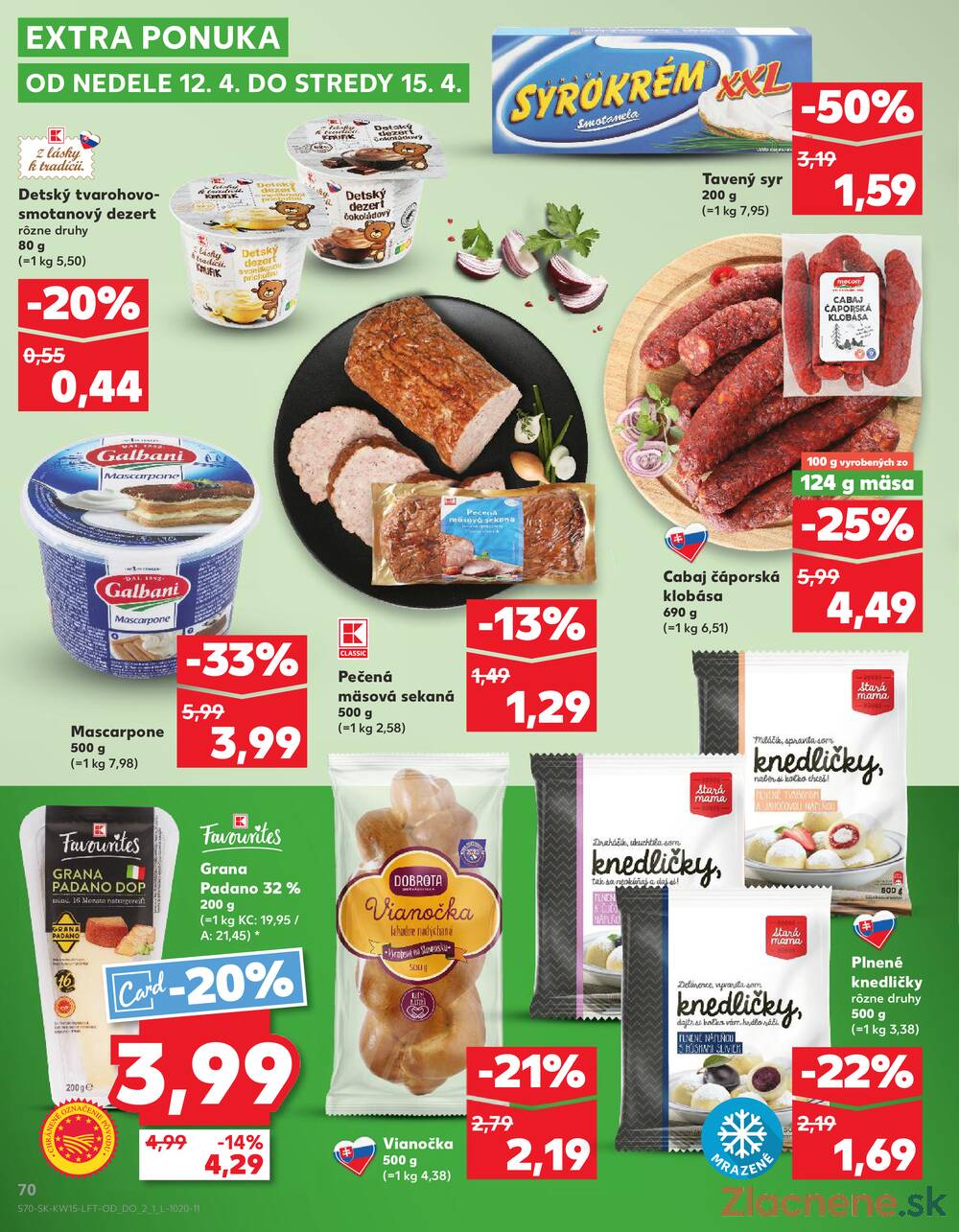 Kaufland 9.4. - 15.4. - Kaufland Bardejov