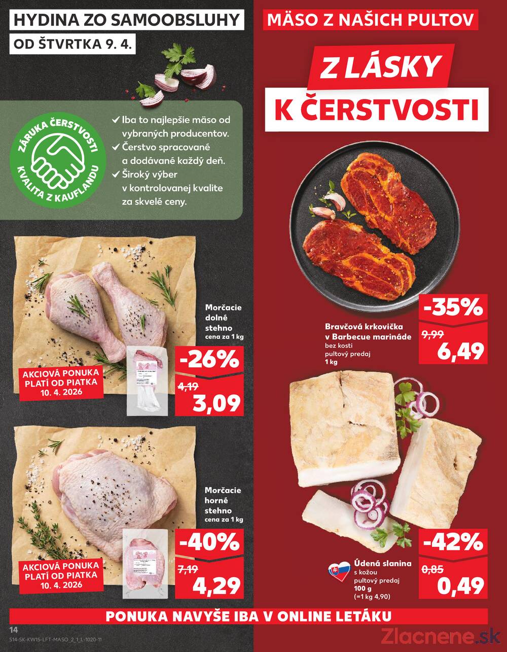 Kaufland 9.4. - 15.4. - Kaufland Liptovský Mikuláš