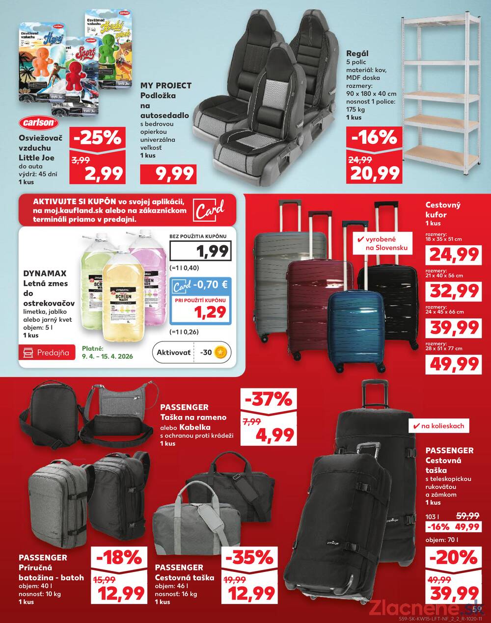 Kaufland 9.4. - 15.4. - Kaufland Zvolen