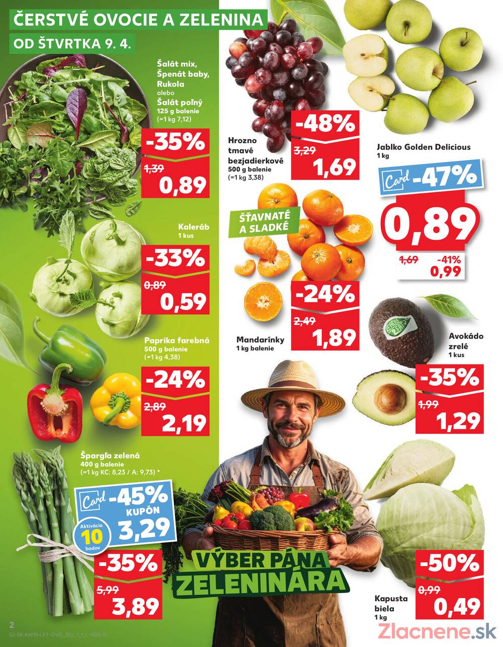 Leták Kaufland - Kaufland 9.4. - 15.4. - Kaufland Zvolen Zapad-Teplicky - strana 2