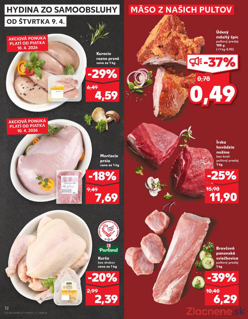 Leták Kaufland - Kaufland 9.4. - 15.4. - Kaufland Martin-Podhaj - strana 12 Leták Kaufland - Kaufland 9.4. - 15.4. - Kaufland Martin-Podhaj - strana 12