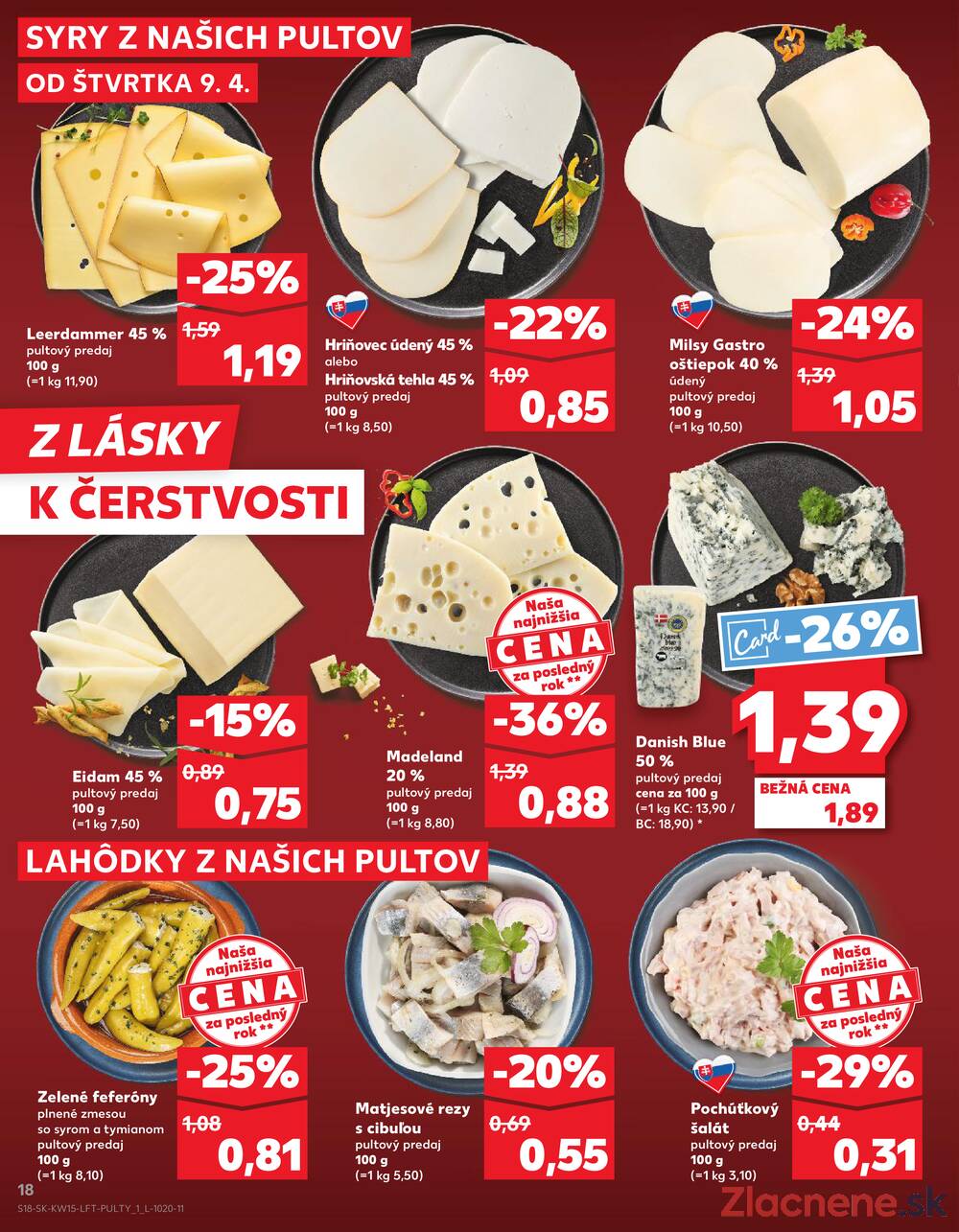 Kaufland 9.4. - 15.4. - Kaufland Ružomberok
