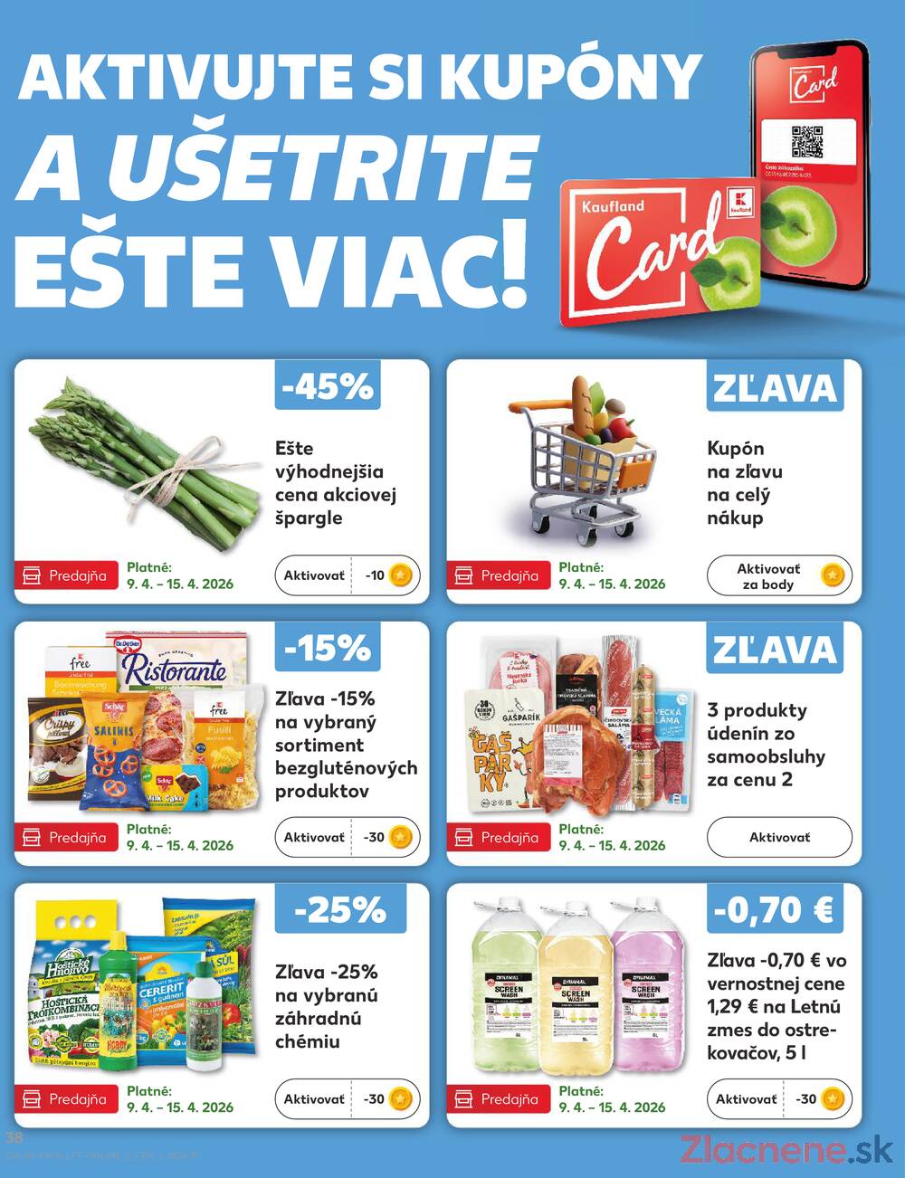 Kaufland 9.4. - 15.4. - Kaufland Ružomberok