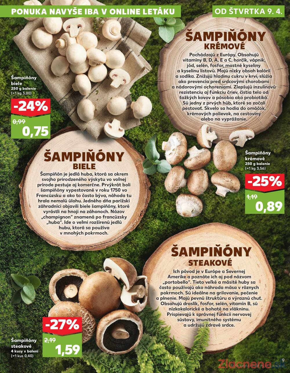 Leták Kaufland - Kaufland 9.4. - 15.4. - Kaufland Banská Bystrica - Radvaň - strana 9