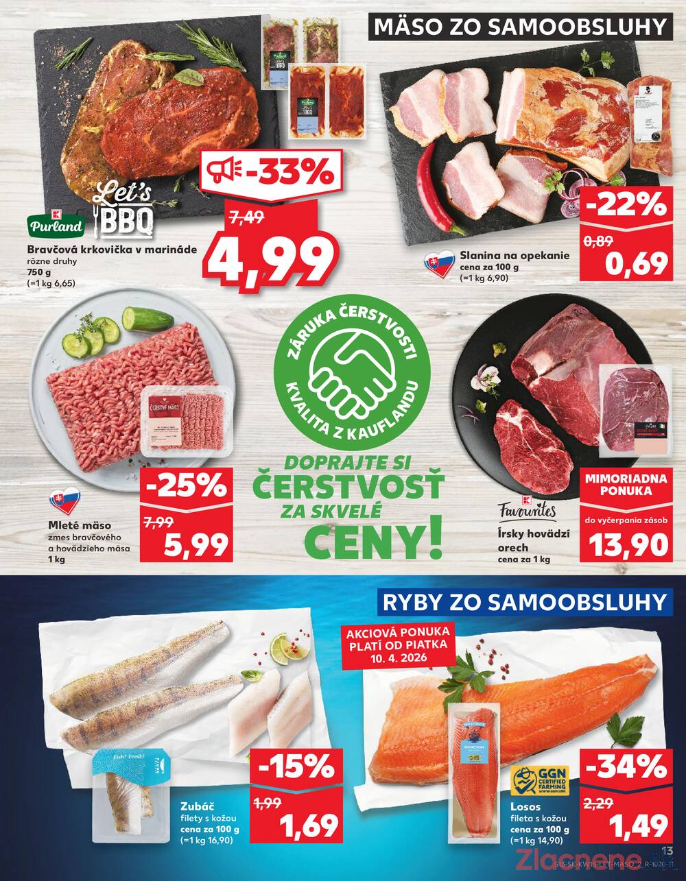 Leták Kaufland - Kaufland 9.4. - 15.4. - Kaufland Banská Bystrica - Radvaň - strana 13