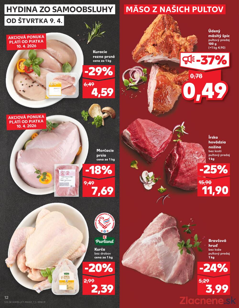 Kaufland 9.4. - 15.4. - Kaufland Senica