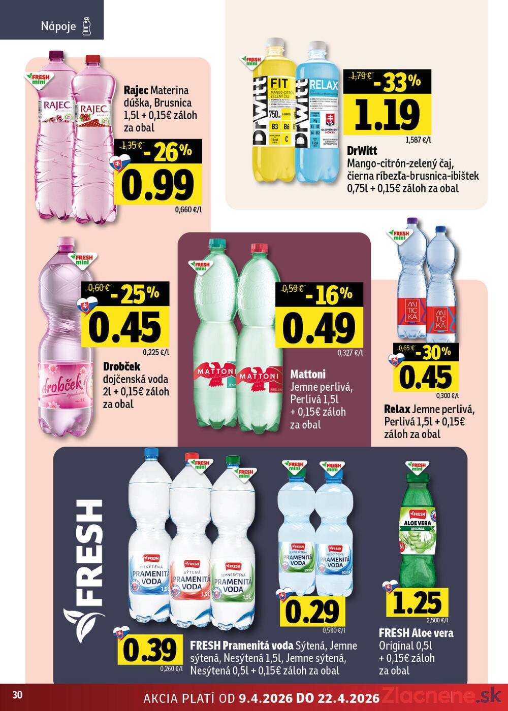 Leták Fresh - Fresh do 22.4. - strana 30