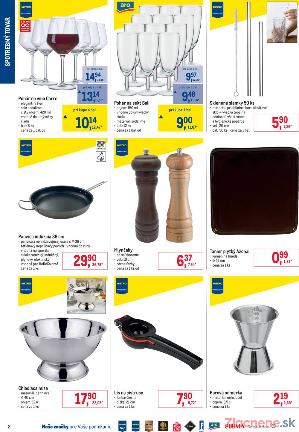 Leták METRO - METRO Spotrebný tovar do 21.4. - strana 2 Leták METRO - METRO Spotrebný tovar do 21.4. - strana 2