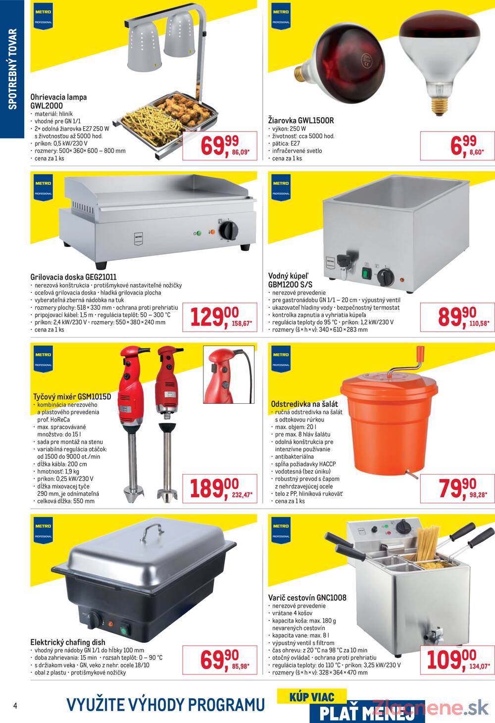 Leták METRO - METRO Spotrebný tovar do 21.4. - strana 4 Leták METRO - METRO Spotrebný tovar do 21.4. - strana 4