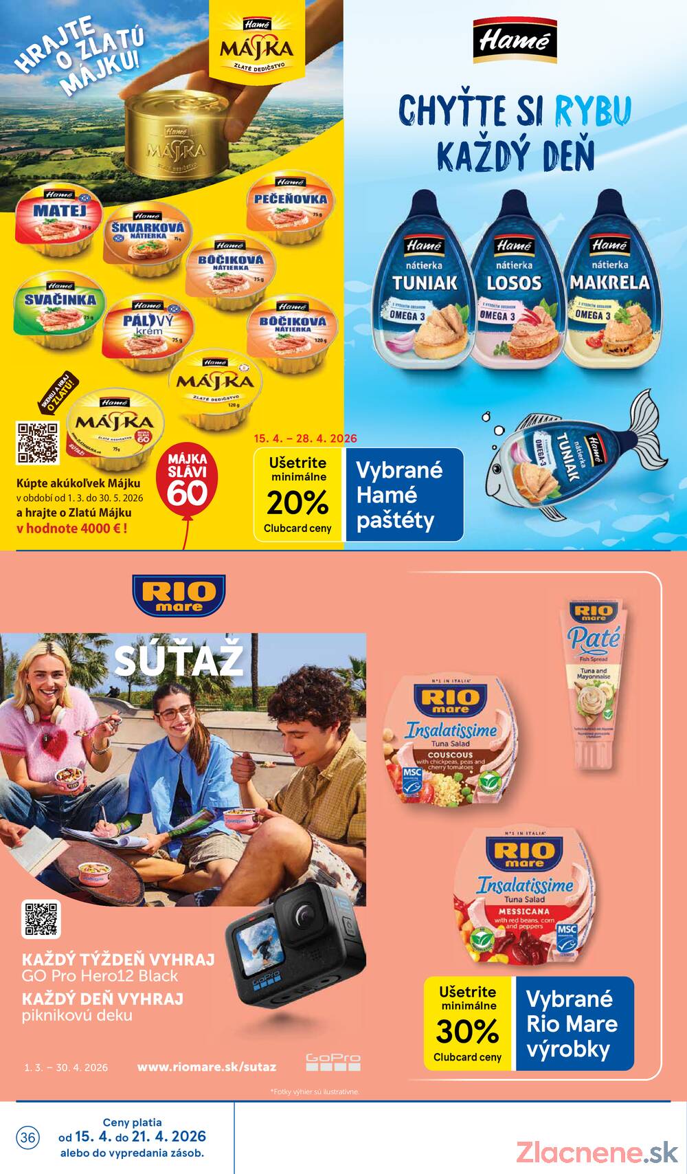 Leták Tesco - Tesco malé hypermarkety 15.4. - 21.4. - strana 36
