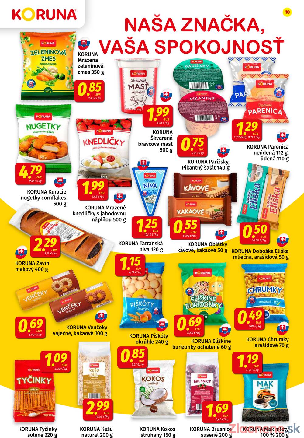 Leták KORUNA - KORUNA do 22.4. - strana 10