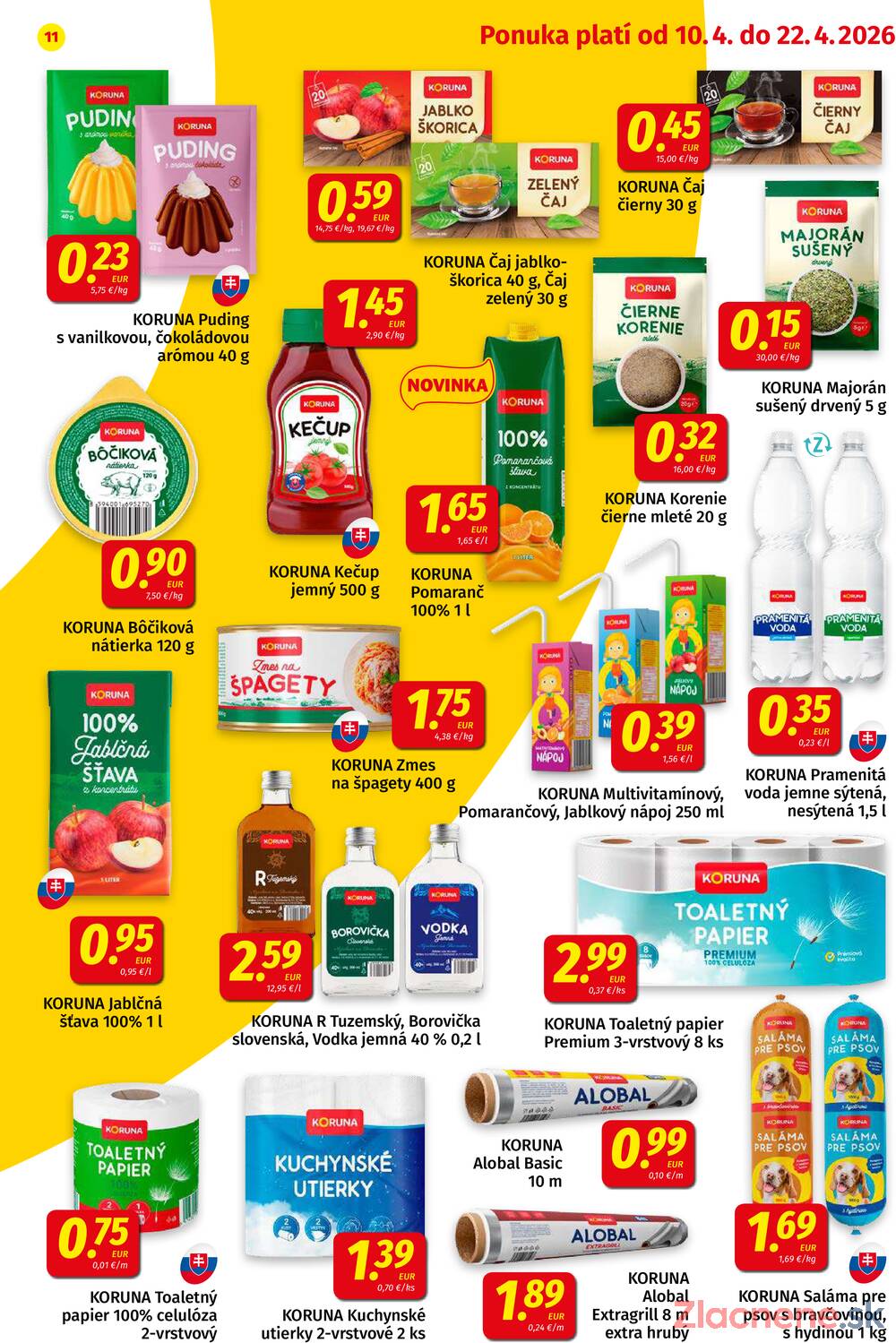 KORUNA do 22.4.