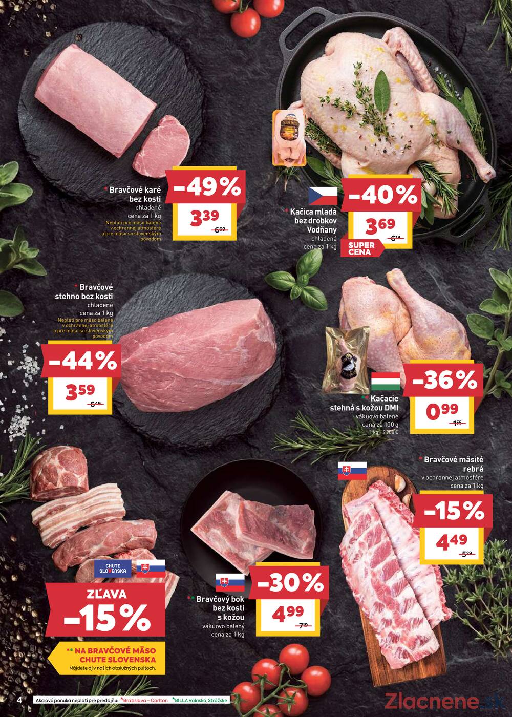 BILLA od 15.4. do 21.4.2026