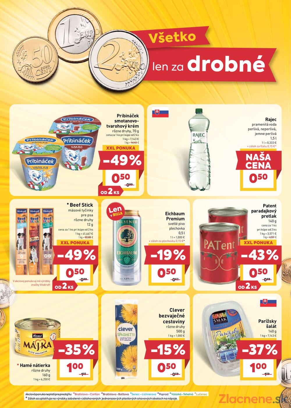 BILLA od 15.4. do 21.4.2026