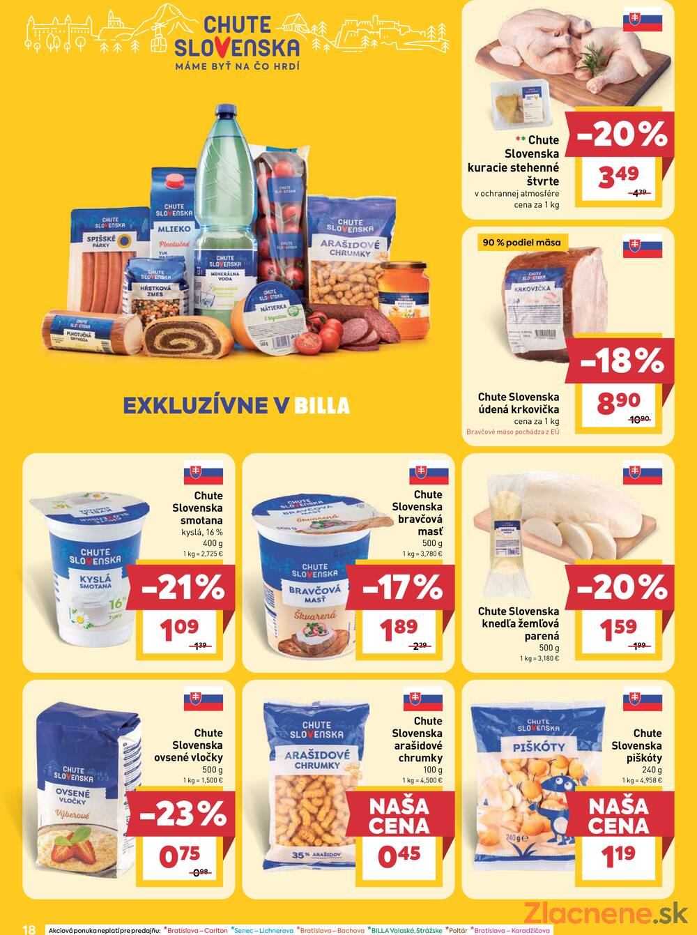 BILLA od 15.4. do 21.4.2026