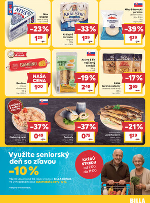 BILLA od 15.4. do 21.4.2026