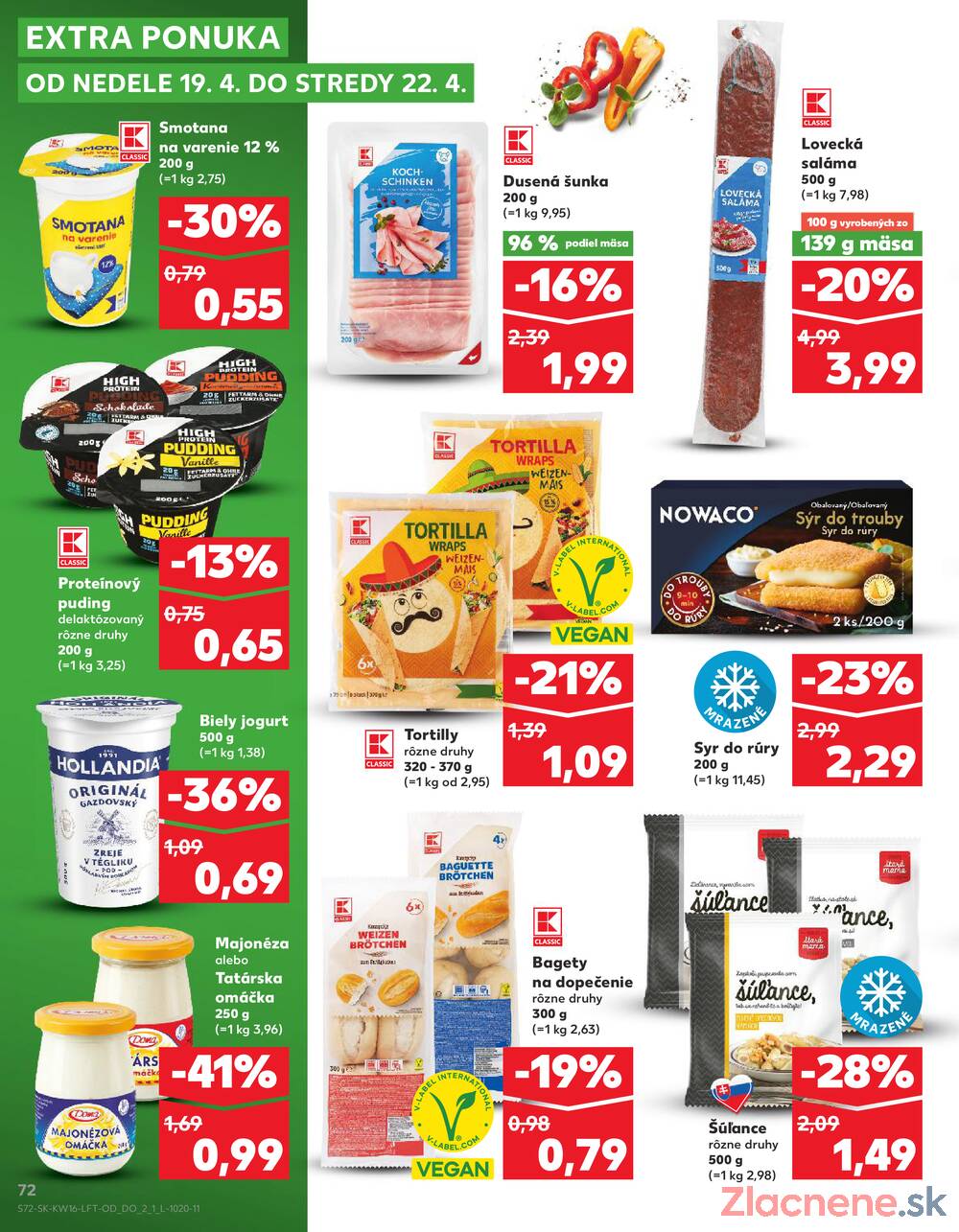 Leták Kaufland - Kaufland 16.4. - 22.4. - Kaufland Bytča - strana 72