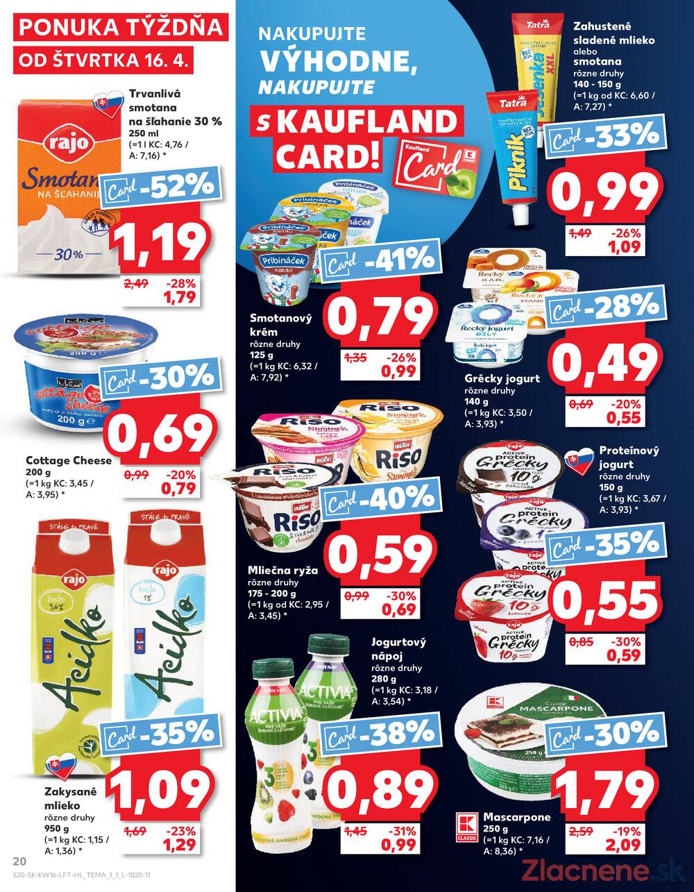 Leták Kaufland - Kaufland 16.4. - 22.4. - Kaufland Bardejov - strana 20