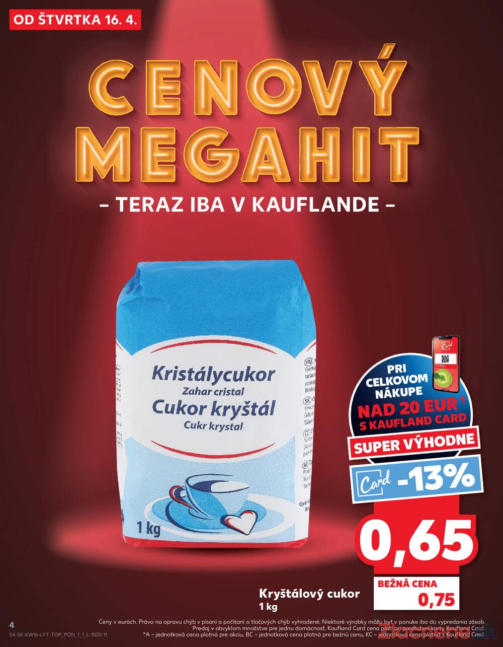 Kaufland 16.4. - 22.4. - Kaufland Svidník