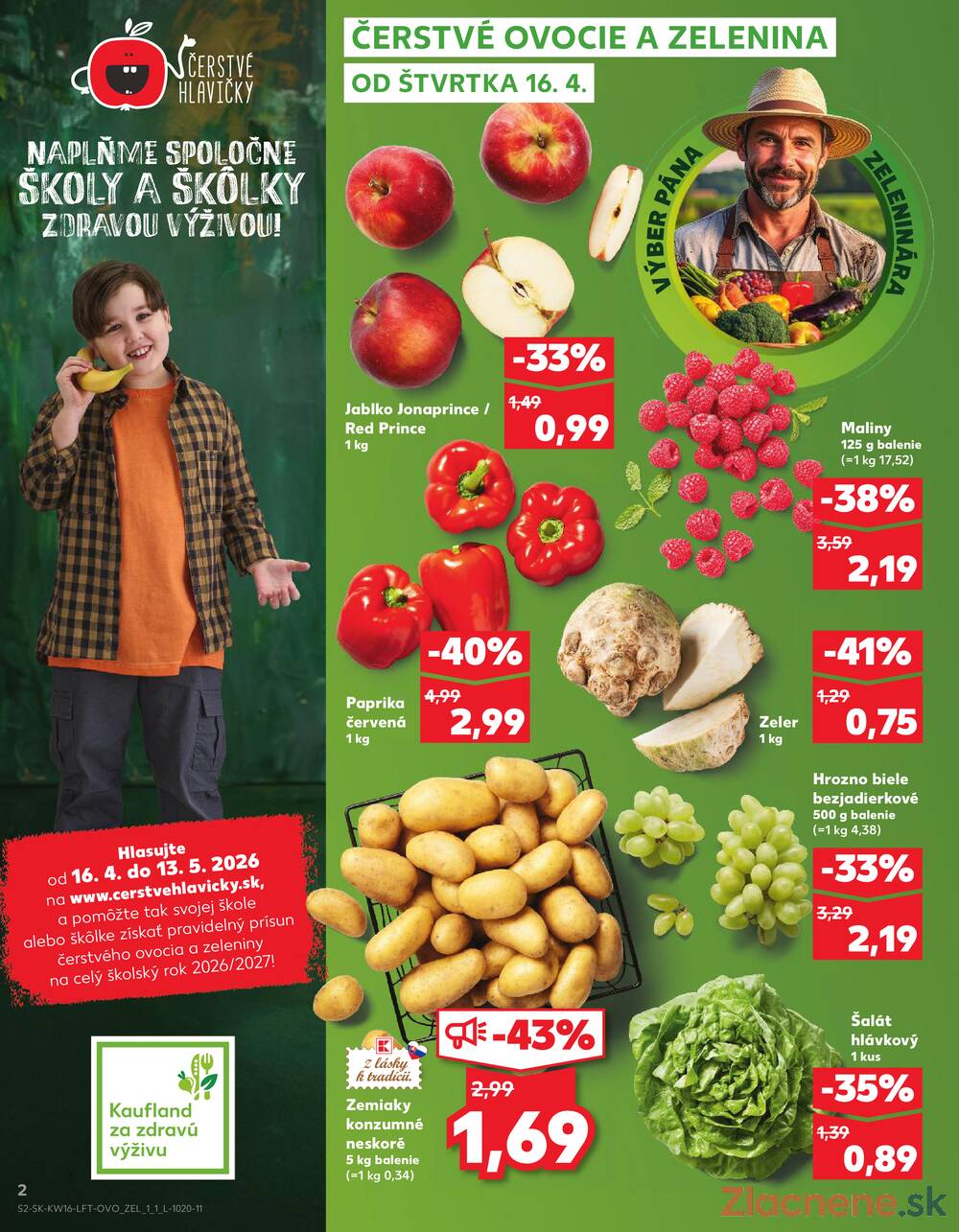 Kaufland 16.4. - 22.4. - Kaufland Handlová - Okružná ul.