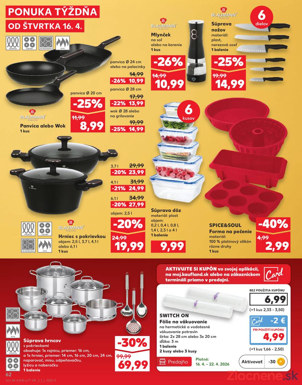 Kaufland 16.4. - 22.4. - Kaufland Komárno
